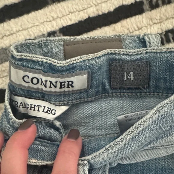 Boys 14 Conner Light Blue Denim Jeans - Picture 2 of 6